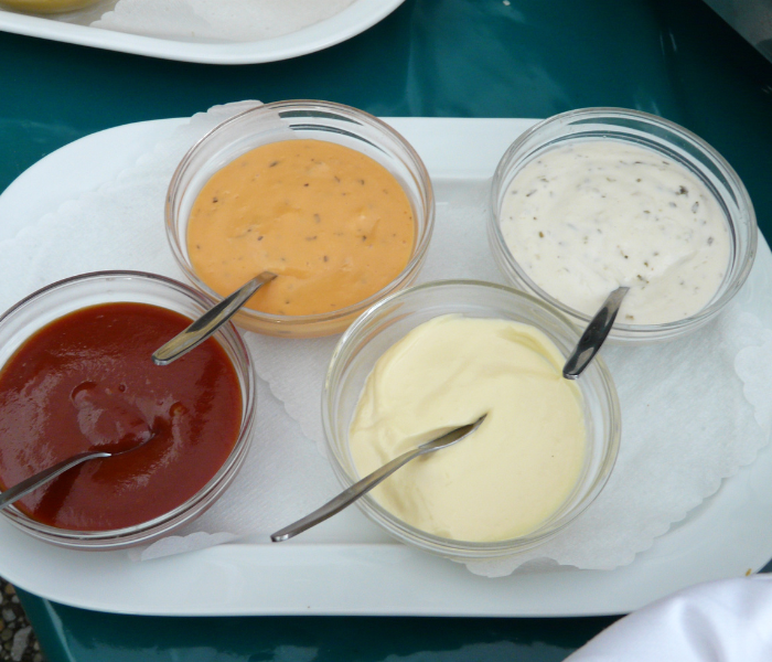 this image is about Burger king stacker sauce