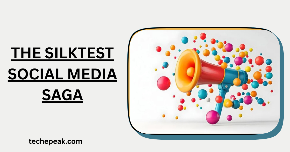 SilkTest logo with social media icons, representing the controversy surrounding SilkTest on social media.