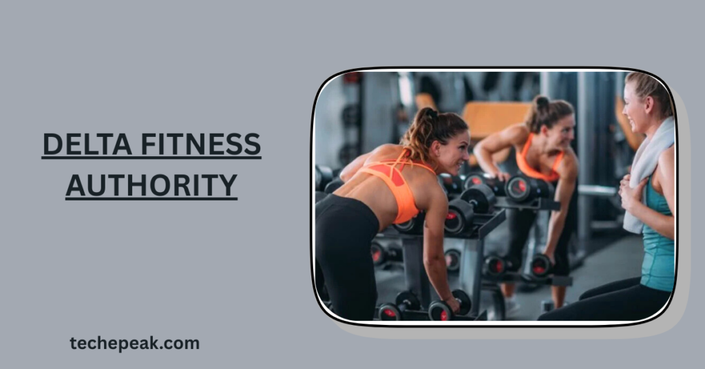 Delta Fitness Authority cardio zone with modern equipment