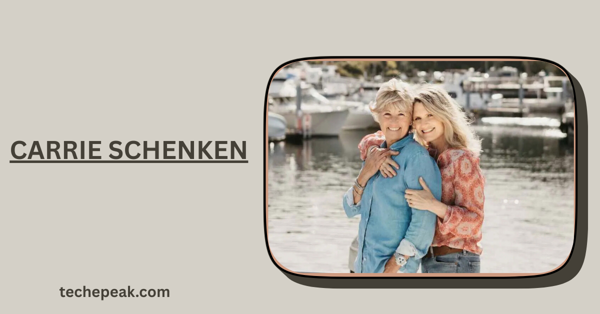 Carrie Schenken with Amanda Bearse, known for their private yet enduring partnership