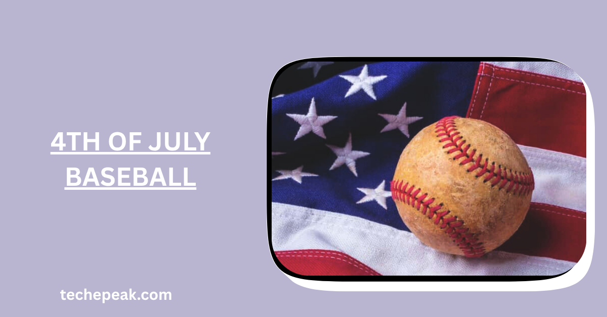 4th of July Baseball
