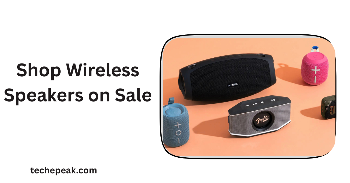 shop wireless speakers on sale