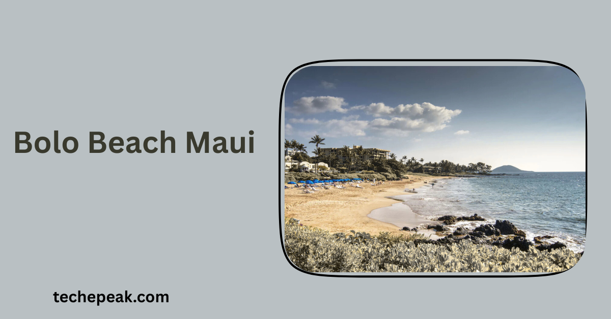 Polo Beach Maui golden sand shoreline