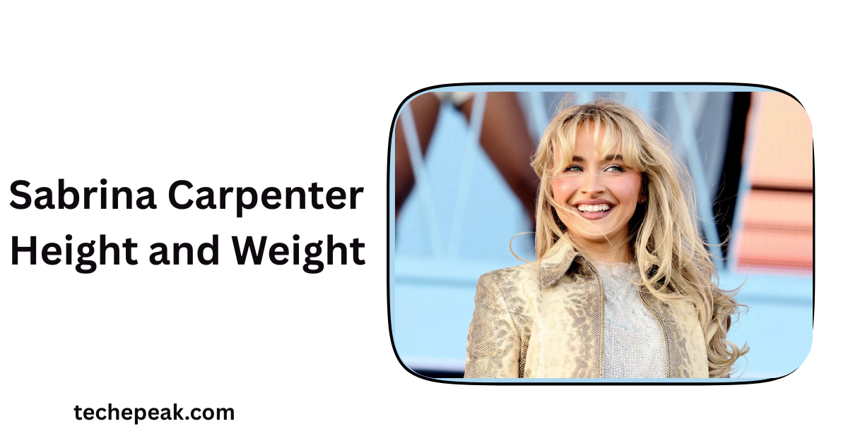 sabrina carpenter height and weight