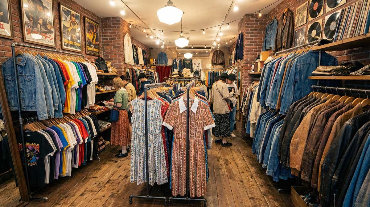 Vintage and Thrift Clothing Stores